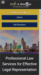 Mobile Screenshot of craigshermanlawoffice.com